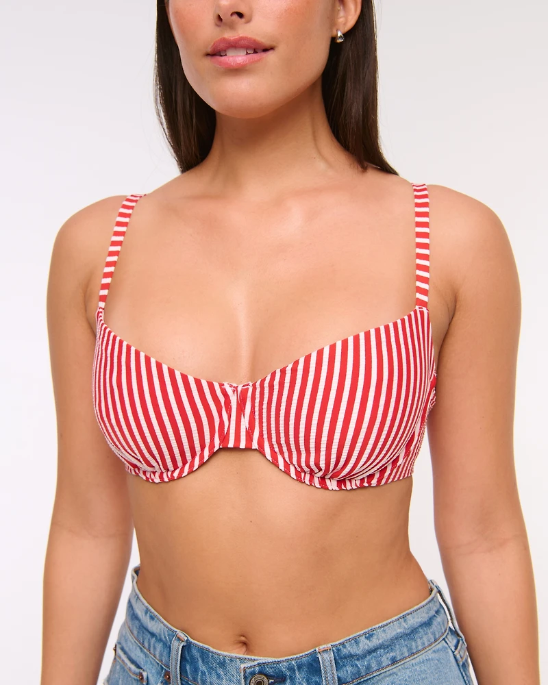Curve Love Balconette Underwire Bikini Top