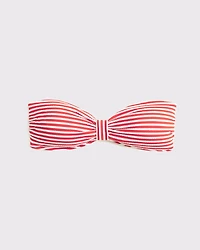 Knot-Front Bandeau Swim Top