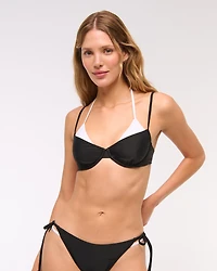 Layered Underwire Bikini Top