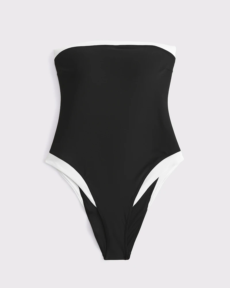 Curve Love A&F Marina One-Piece Swimsuit