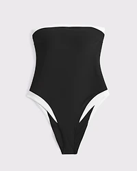 Curve Love A&F Marina One-Piece Swimsuit