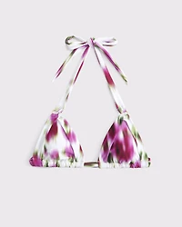 O-Ring Halter Triangle Bikini Top