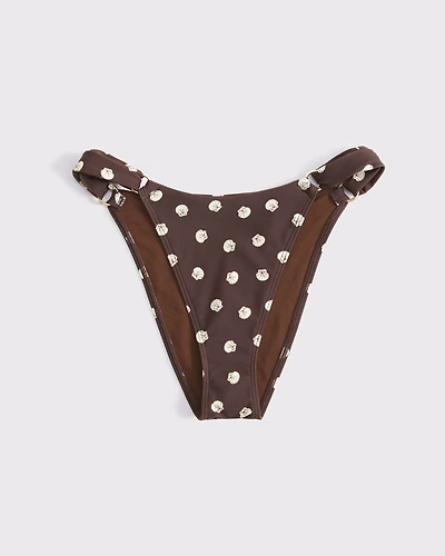 O-Ring High-Leg Cheeky Bottom