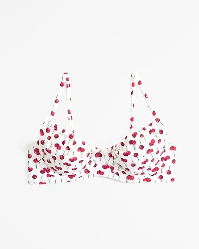 Cinched Underwire Bikini Top