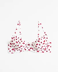 Cinched Underwire Bikini Top