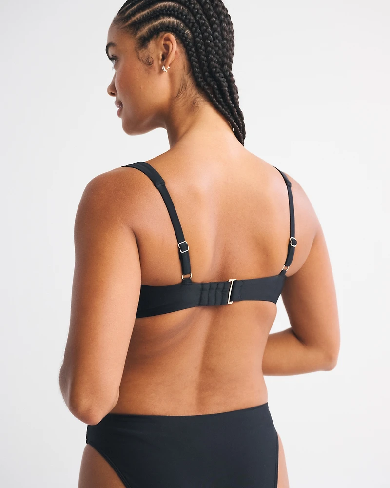 Curve Love Wide Strap Underwire Bikini Top