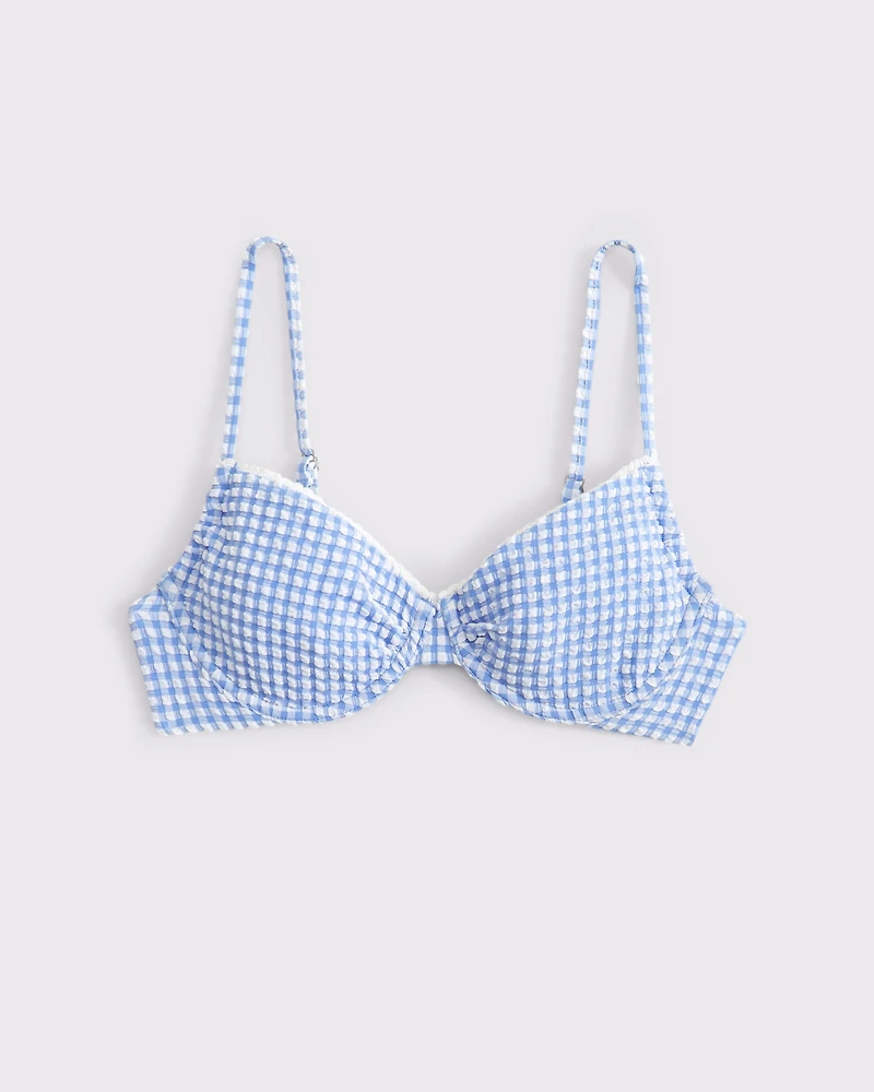 Ruched Underwire Bikini Top