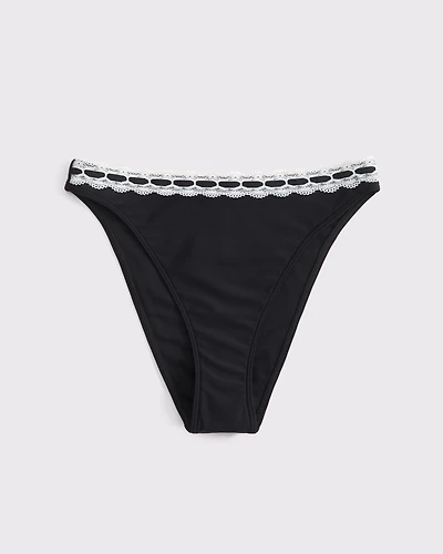 Mid-Rise High-Leg Moderate Bottom