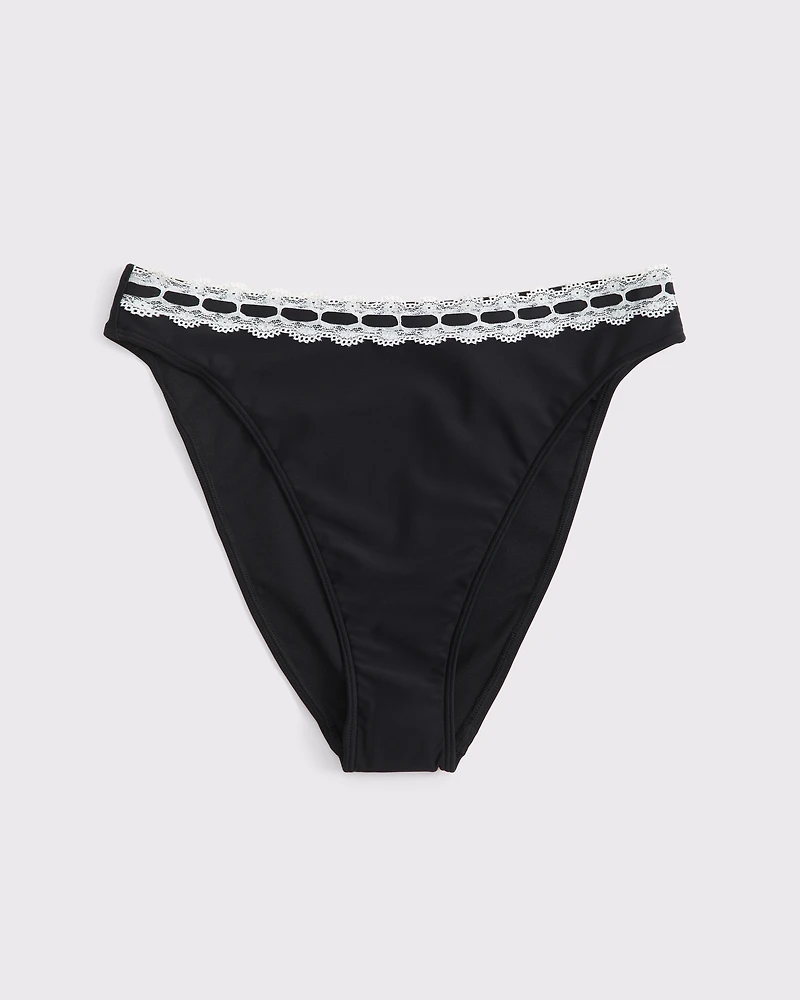 Curve Love Mid Rise High-Leg Moderate Bottom