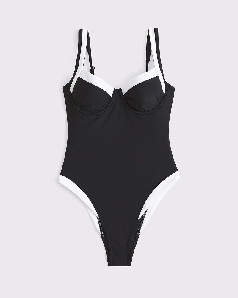 Underwire One-Piece Swimsuit