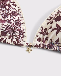 Halter String Triangle Bikini Top