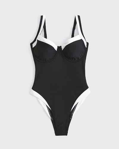 Curve Love Underwire One-Piece Swimsuit