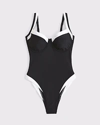 Curve Love Underwire One-Piece Swimsuit