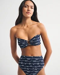 Hardware Bandeau Swim Top