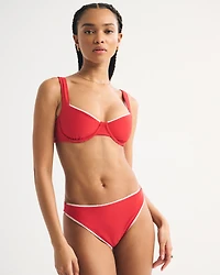 Reversible Mid Rise High-Leg Moderate Bottom