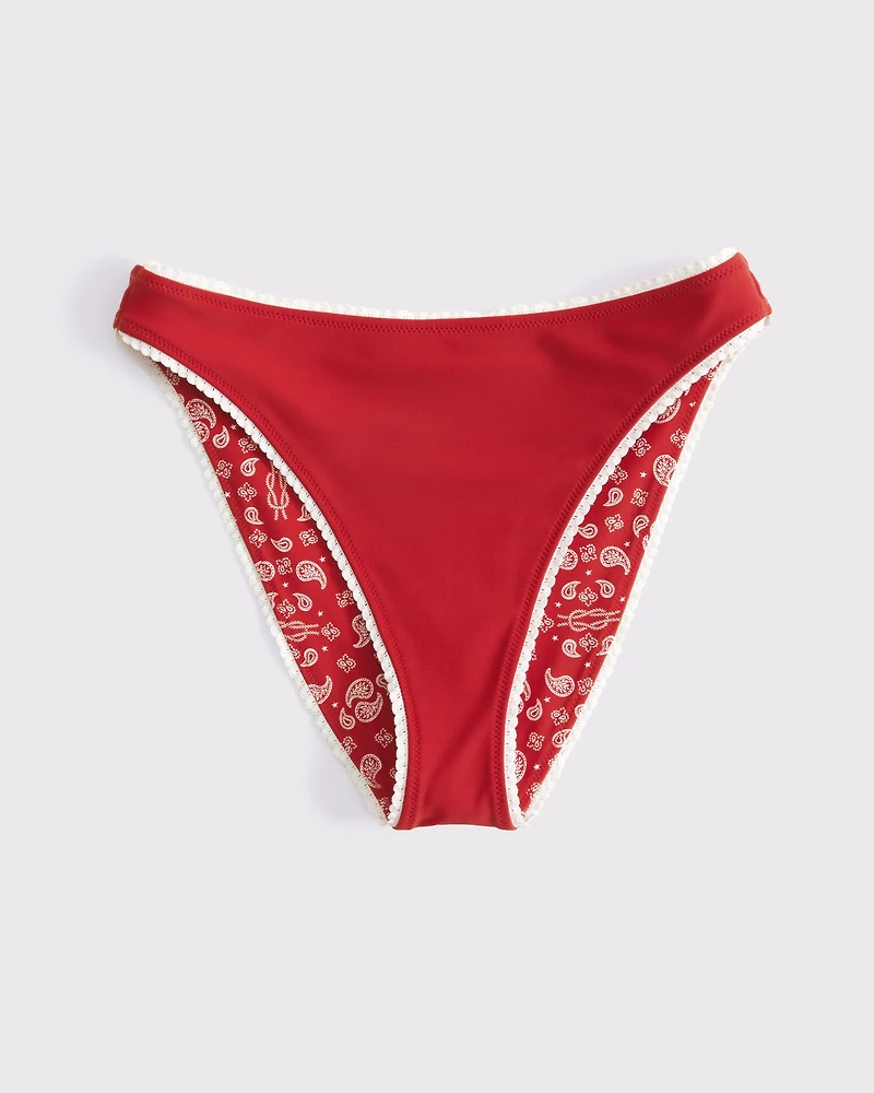 Reversible Mid Rise High-Leg Moderate Bottom