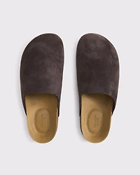 Suede Mules