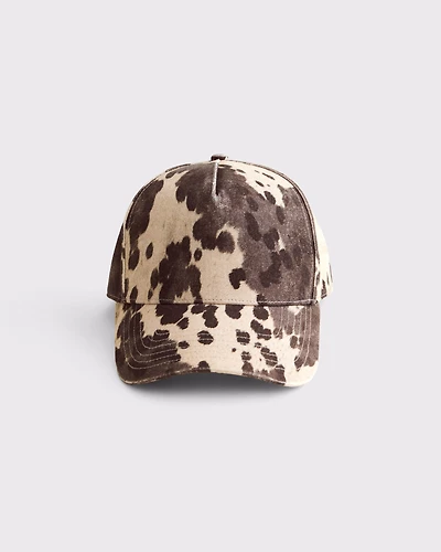 Pony Print Snapback Hat