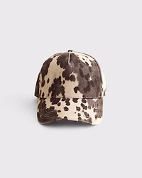 Pony Print Snapback Hat