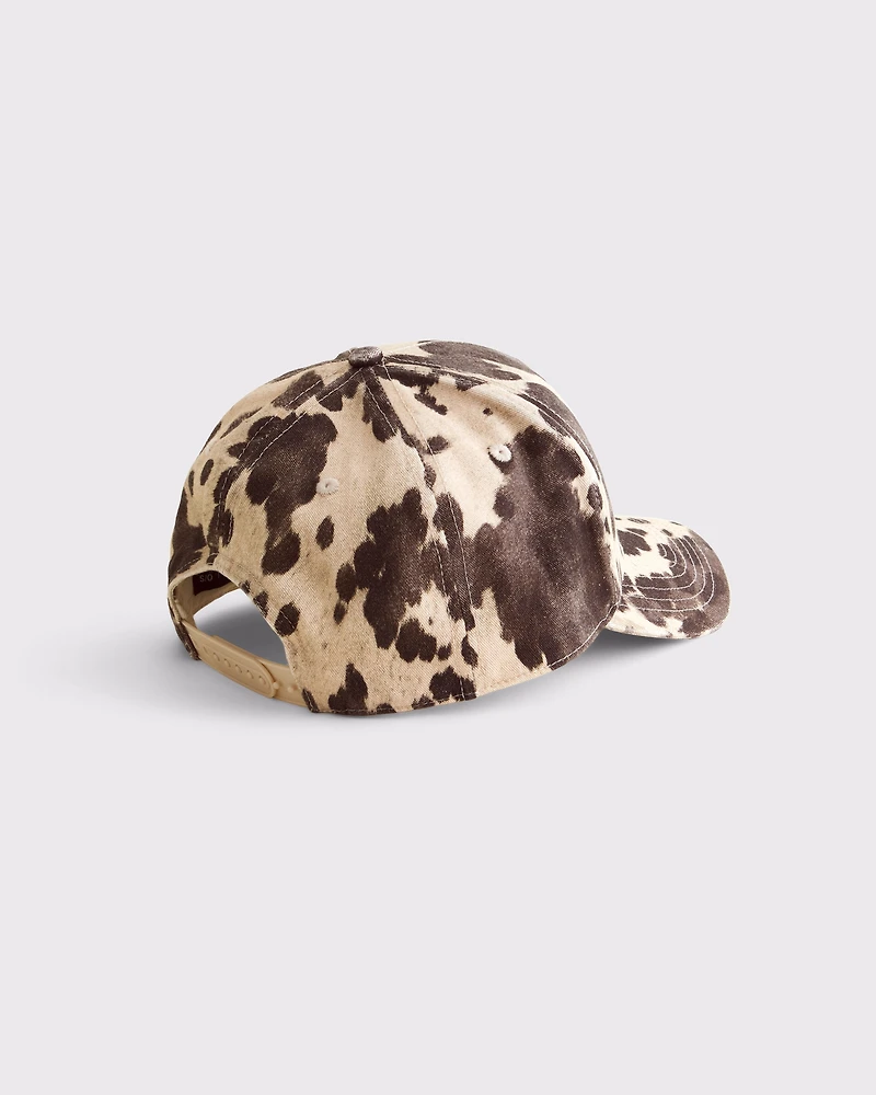 Pony Print Snapback Hat