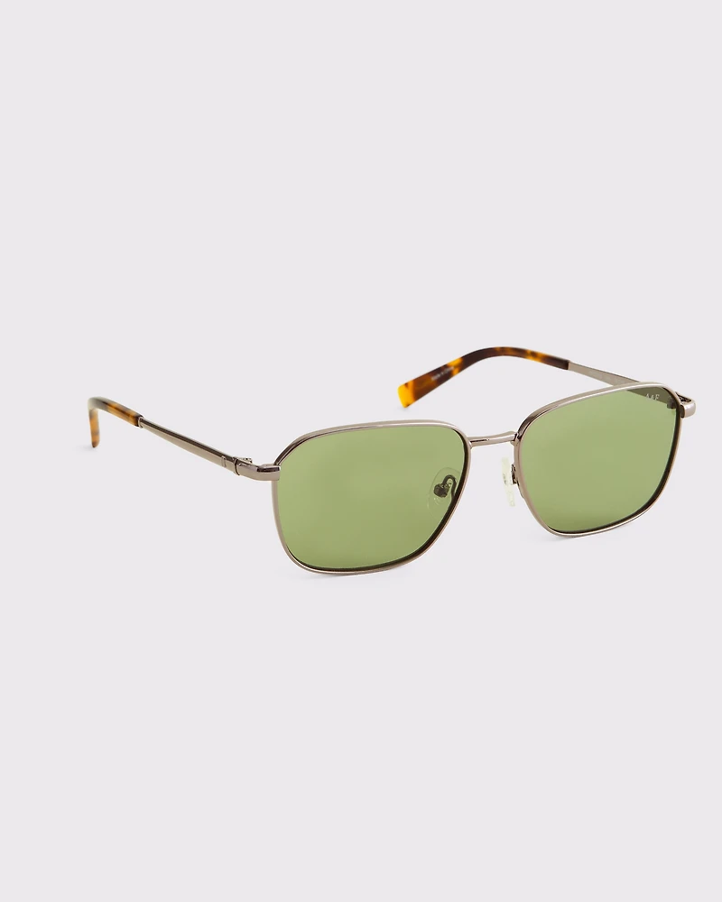 Semi-Rimless Sunglasses
