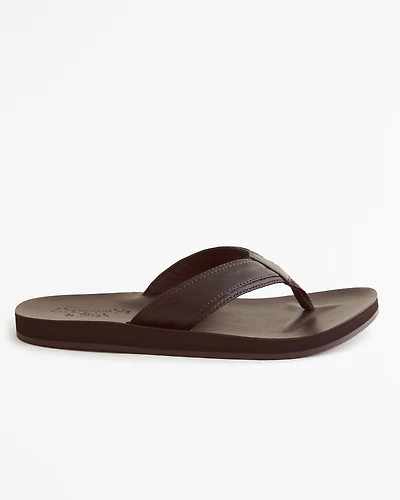 Leather Flip Flops