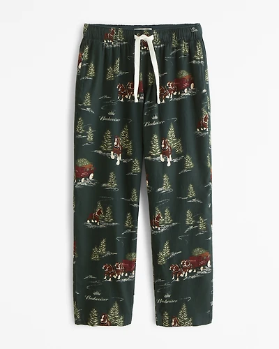 Budweiser Graphic Flannel Sleep Pant