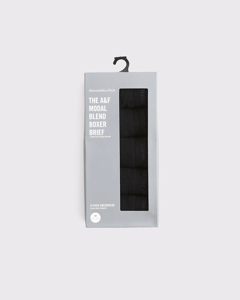 5" 5-Pack Modal Boxer Briefs