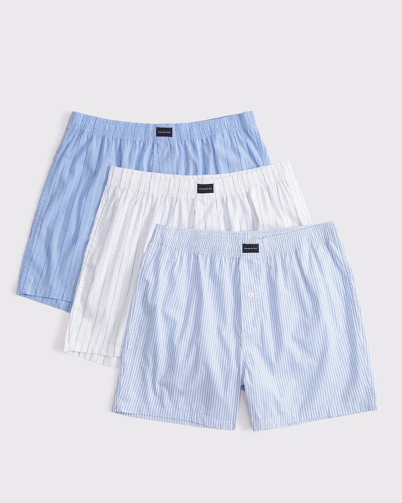 Pack Woven Logo Boxers
