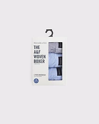 Pack Woven Logo Boxers