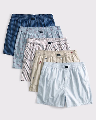 Pack Woven Logo Boxers