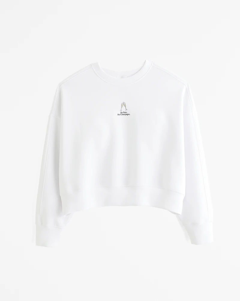 YPB neoKNIT Relaxed Graphic Crew