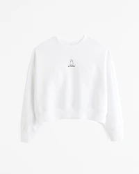 YPB neoKNIT Relaxed Graphic Crew