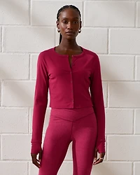 YPB Active Rib Cardigan