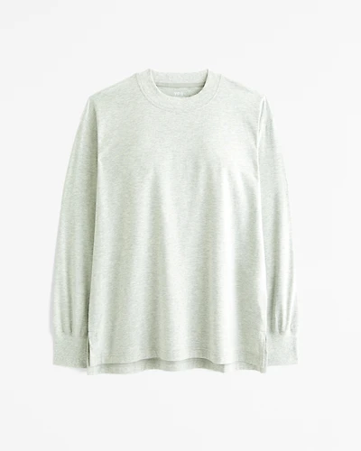 YPB Active Cotton-Blend Long-Sleeve Easy Tee