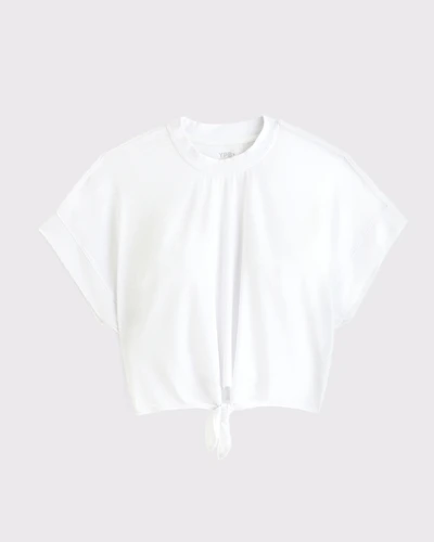 YPB Active Featherweight Tie-Front Tee
