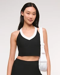 YPB sculptLUX Racerback V-Neck Tank