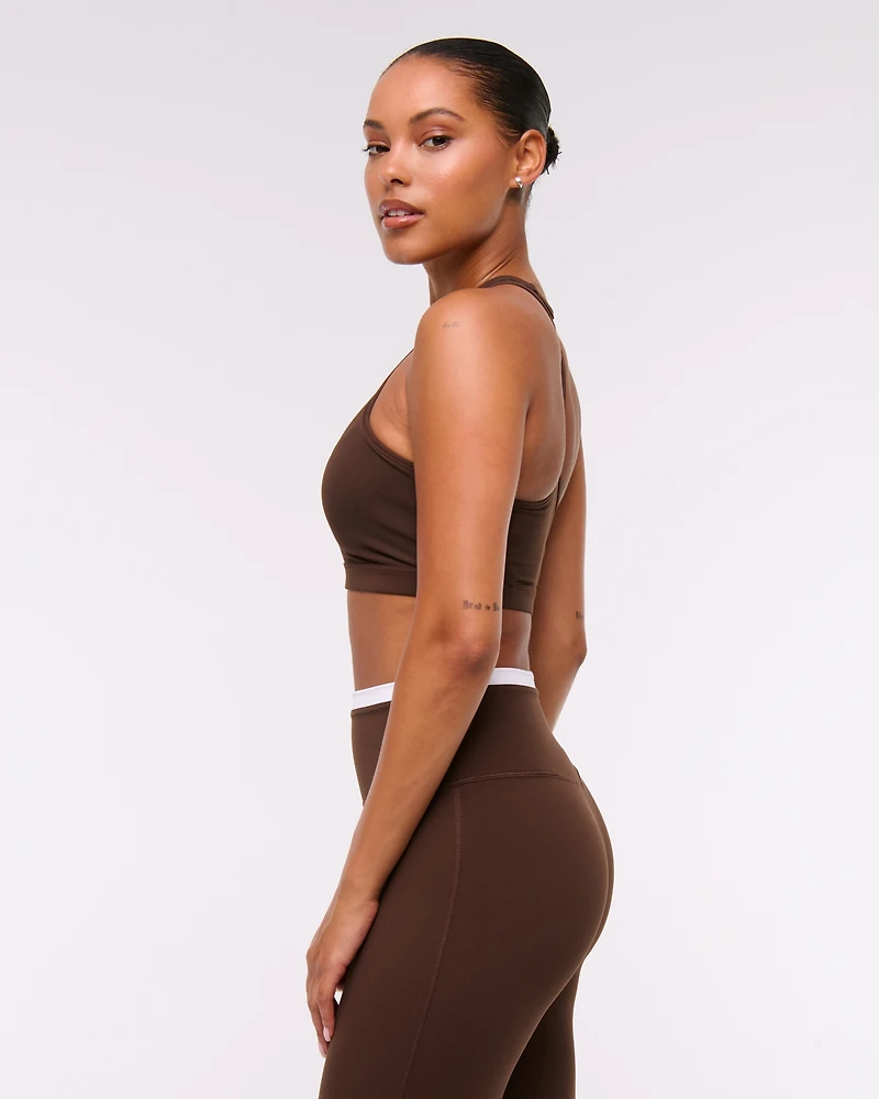 YPB studioFLEX High-Neck Mesh Sports Bra