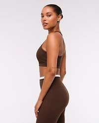 YPB studioFLEX High-Neck Mesh Sports Bra