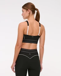YPB sculptLUX Strappy-Back Sports Bra