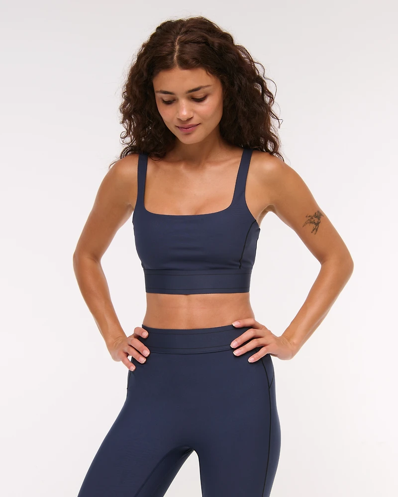 YPB sculptLUX Strappy-Back Sports Bra
