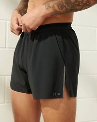 YPB motionTEK 5 Inch Unlined Flyaway Short