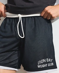 YPB Double-Layered Mesh Short