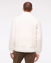 YPB Textured Ribbed Half-Zip