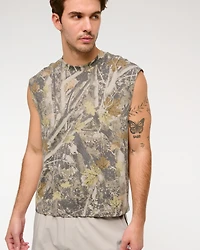 YPB Heavyweight Cotton Extended Shoulder Tank
