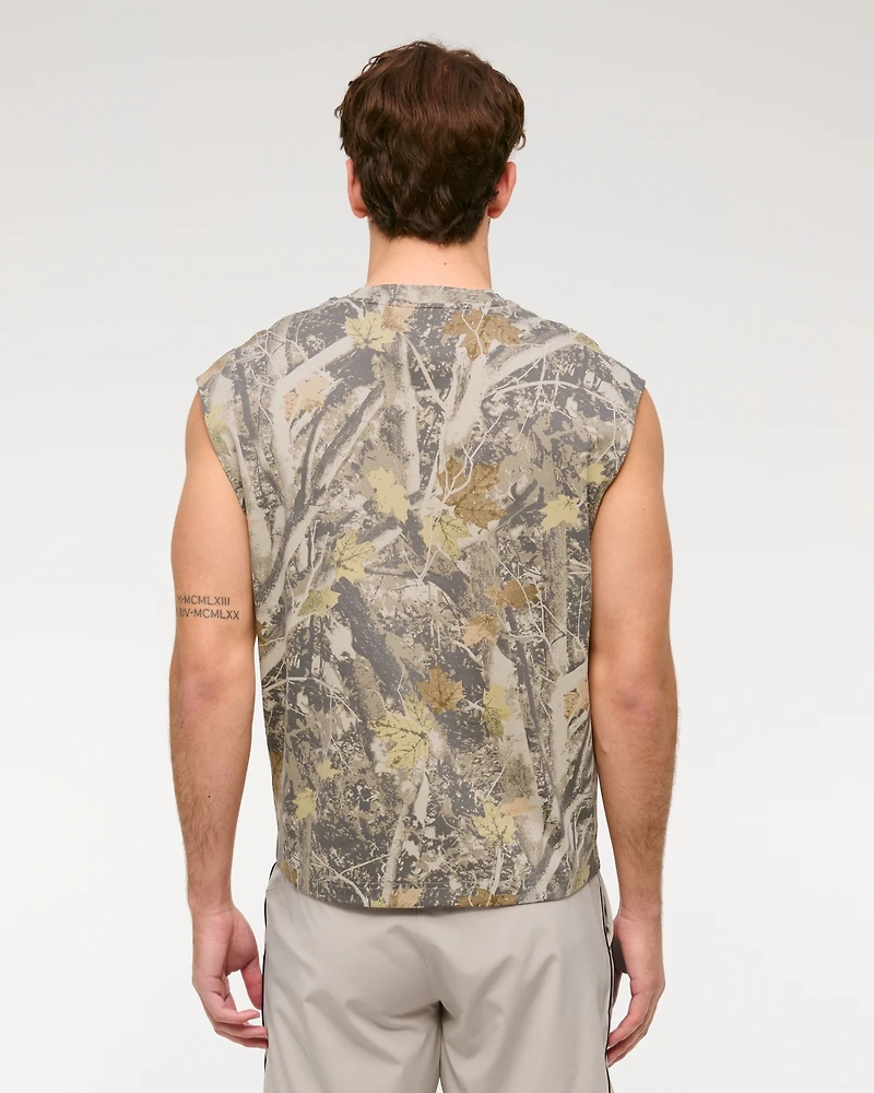 YPB Heavyweight Cotton Extended Shoulder Tank