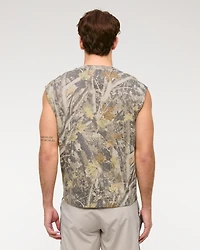 YPB Heavyweight Cotton Extended Shoulder Tank