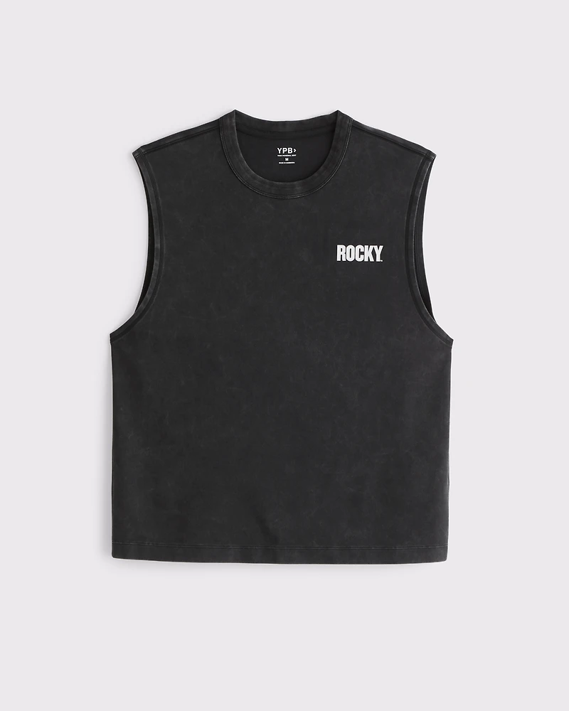 YPB Active Cropped Heavyweight Cotton Tank