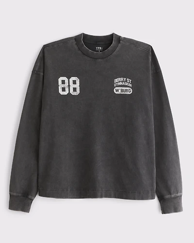 YPB Cotton-Blend Pump Cover Long-Sleeve Tee