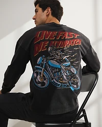 YPB Cotton-Blend Pump Cover Long-Sleeve Tee